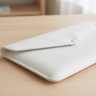 Faux leather KARIA blanc