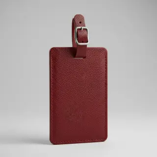 Faux leather KARIA bordeaux