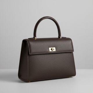 Faux leather KARIA ebene