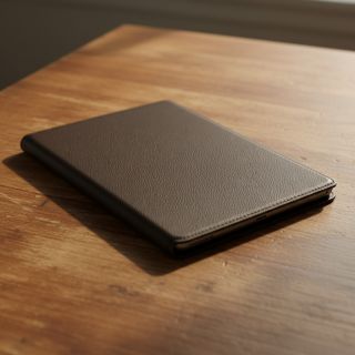 Faux leather KARIA ebene