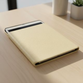 Faux leather KARIA ivoire