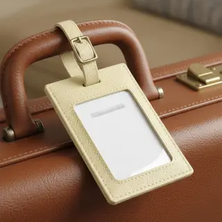 Faux leather KARIA ivoire