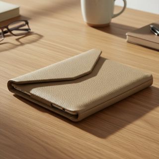 Faux leather KARIA taupe