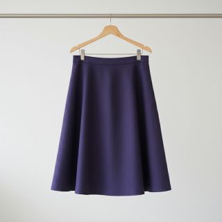 Linen viscose WASHED navy