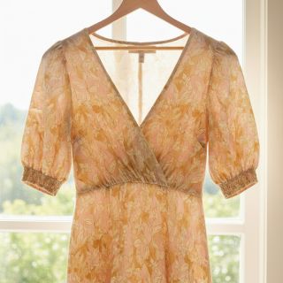 Linen viscose CREPE Flowers Tomi digital print