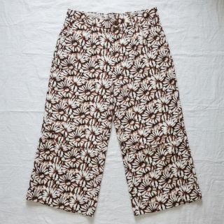 Linen viscose Dandelions digital print