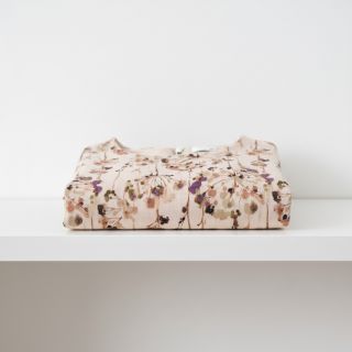 Linen viscose Agapanthus design C digital print