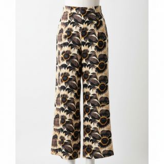 Linen viscose Sunlower design A digital print