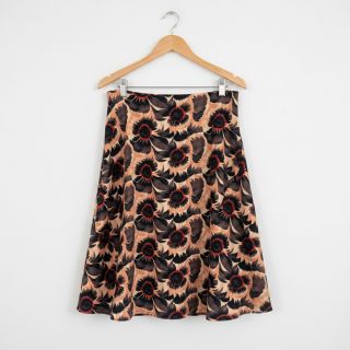 Linen viscose Sunlower design B digital print