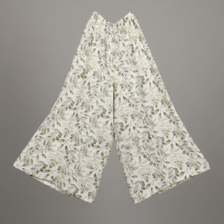 Linen viscose Natural Lin Lissy ecru digital print