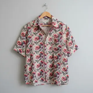 Linen viscose Liana design C digital print