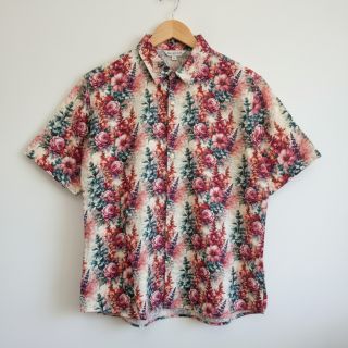 Linen viscose Viola design C digital print