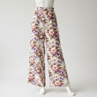 Linen viscose Casia design C digital print