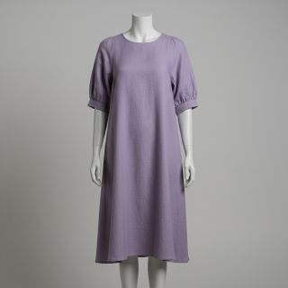 Linen viscose PREMIUM lavender