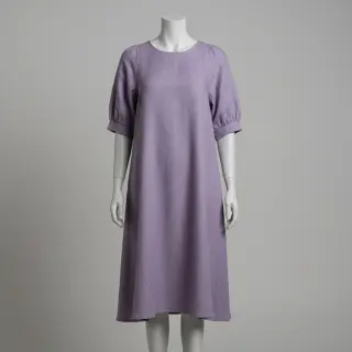 Linen viscose PREMIUM lavender