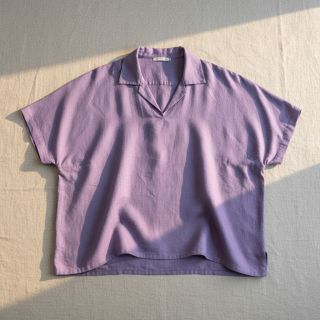 Linen viscose PREMIUM lavender