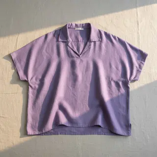 Linen viscose PREMIUM lavender