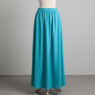 Linen viscose PREMIUM ocean blue