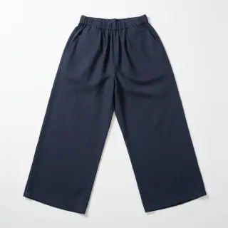 Linen viscose PREMIUM navy blue