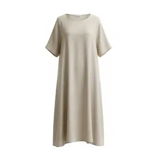 Linen viscose PREMIUM sand