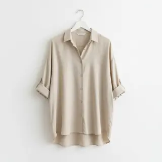 Linen viscose PREMIUM sand