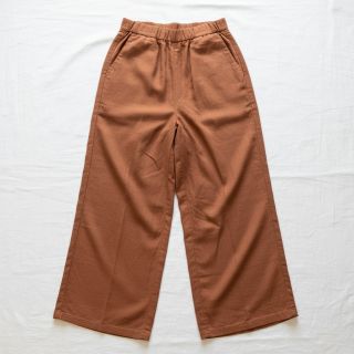 Linen viscose PREMIUM brick