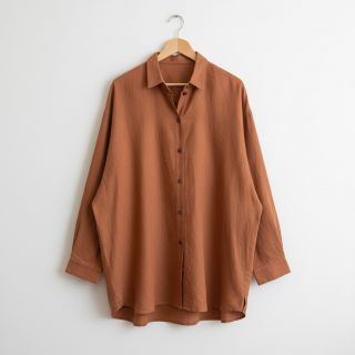 Linen viscose PREMIUM brick