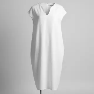 Linen viscose PREMIUM white