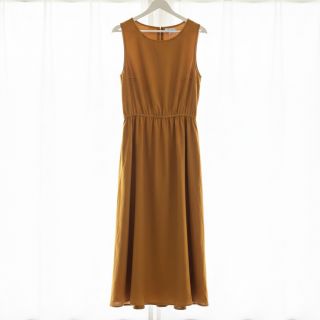 Linen viscose PREMIUM ochre