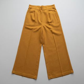 Linen viscose PREMIUM ochre