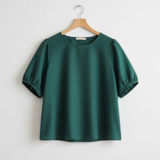 Linen viscose PREMIUM bottle green