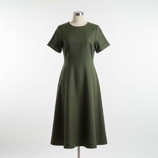 Linen viscose PREMIUM army