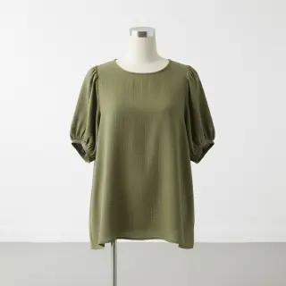 Linen viscose CRINCLE pickle