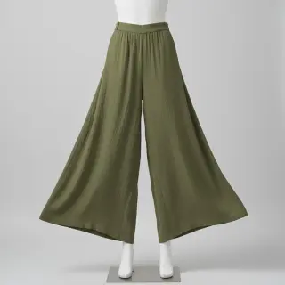 Linen viscose CRINCLE pickle