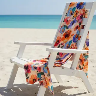 Viscose RADIANCE Flower Nina digital print