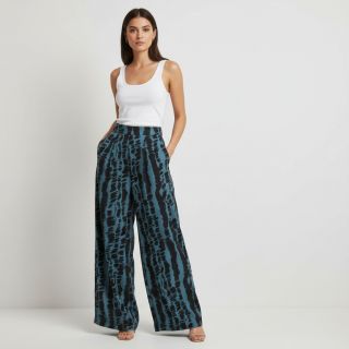 Viscose RADIANCE Imagine blue digital print