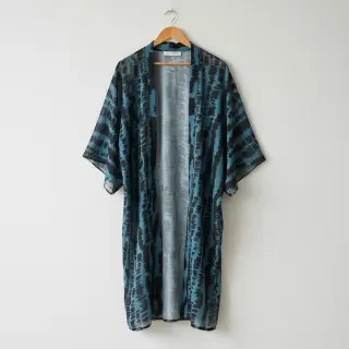 Viscose RADIANCE Imagine blue digital print