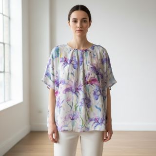 Viscose RADIANCE Flower Tara digital print