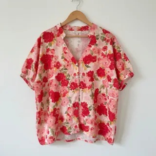 Viscose RADIANCE Flower Galia digital print