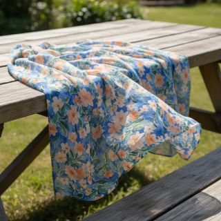 Viscose RADIANCE Flower Jane digital print