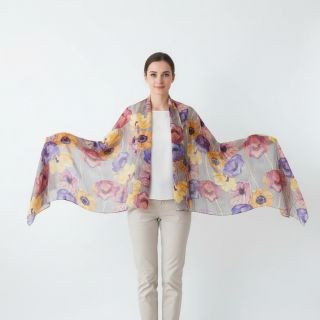 Viscose RADIANCE Flower Elia digital print