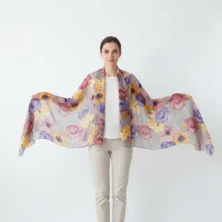 Viscose RADIANCE Flower Elia digital print