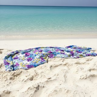 Viscose RADIANCE Flower Horas digital print