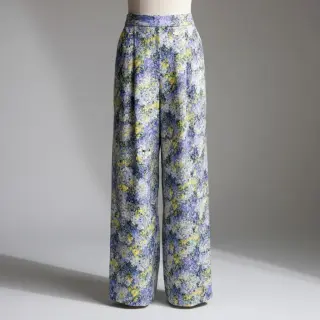 Viscose RADIANCE Flower Ciri digital print