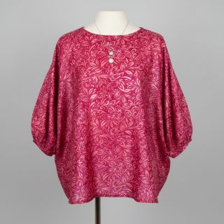 Viscose RADIANCE Moana dark red digital print