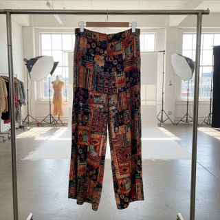 Viscose RADIANCE Patchwork geometric digital print