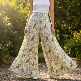 Viscose RADIANCE Francesca flowers digital print