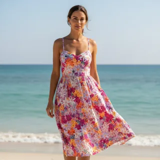 Viscose RADIANCE Gracia flowers digital print