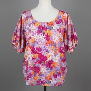 Viscose RADIANCE Gracia flowers digital print