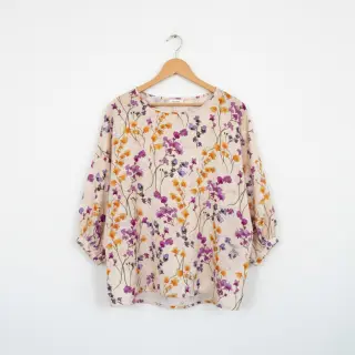 Viscose RADIANCE Ephora flowers digital print